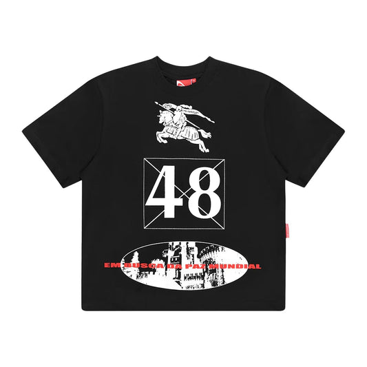 CAMISETA MAD EM BUSCA DA PAZ PRETA