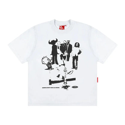 CAMISETA MAD NARGUILE MUITO FORTE DA EURASIA OFF WHITE