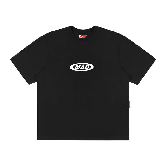 CAMISETA MAD ENLATADOS LOGO PRETA
