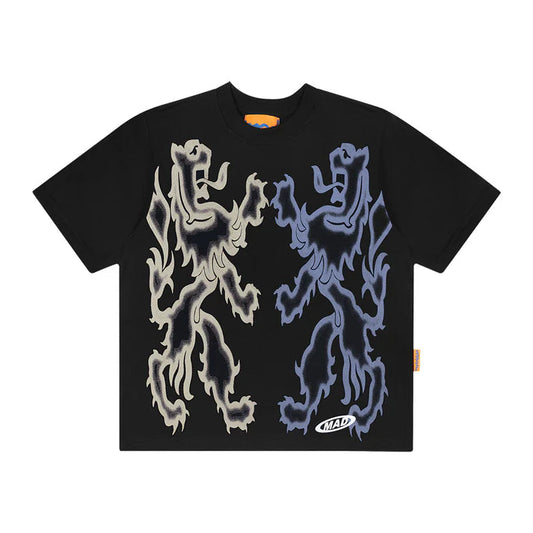 CAMISETA MAD ENLATADOS LEONINO PTR