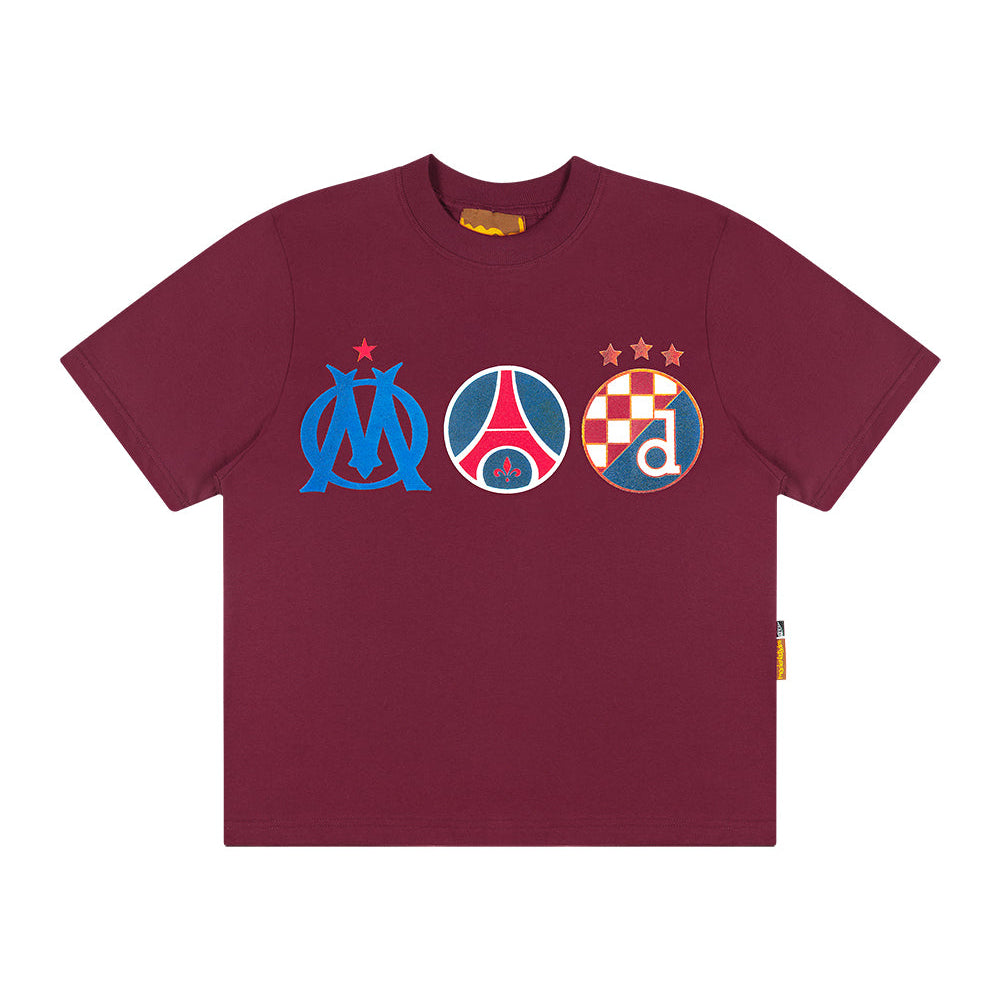 CAMISETA MAD ENLATADOS M-A-D ROXA