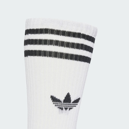 MEIA ADIDAS TRÊS LISTRAS HIGH CREW WHITE
