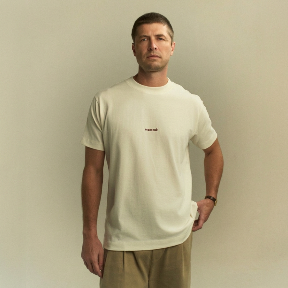 CAMISETA MERCÊ BASIC OFF WHITE
