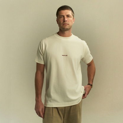 CAMISETA MERCÊ BASIC OFF WHITE