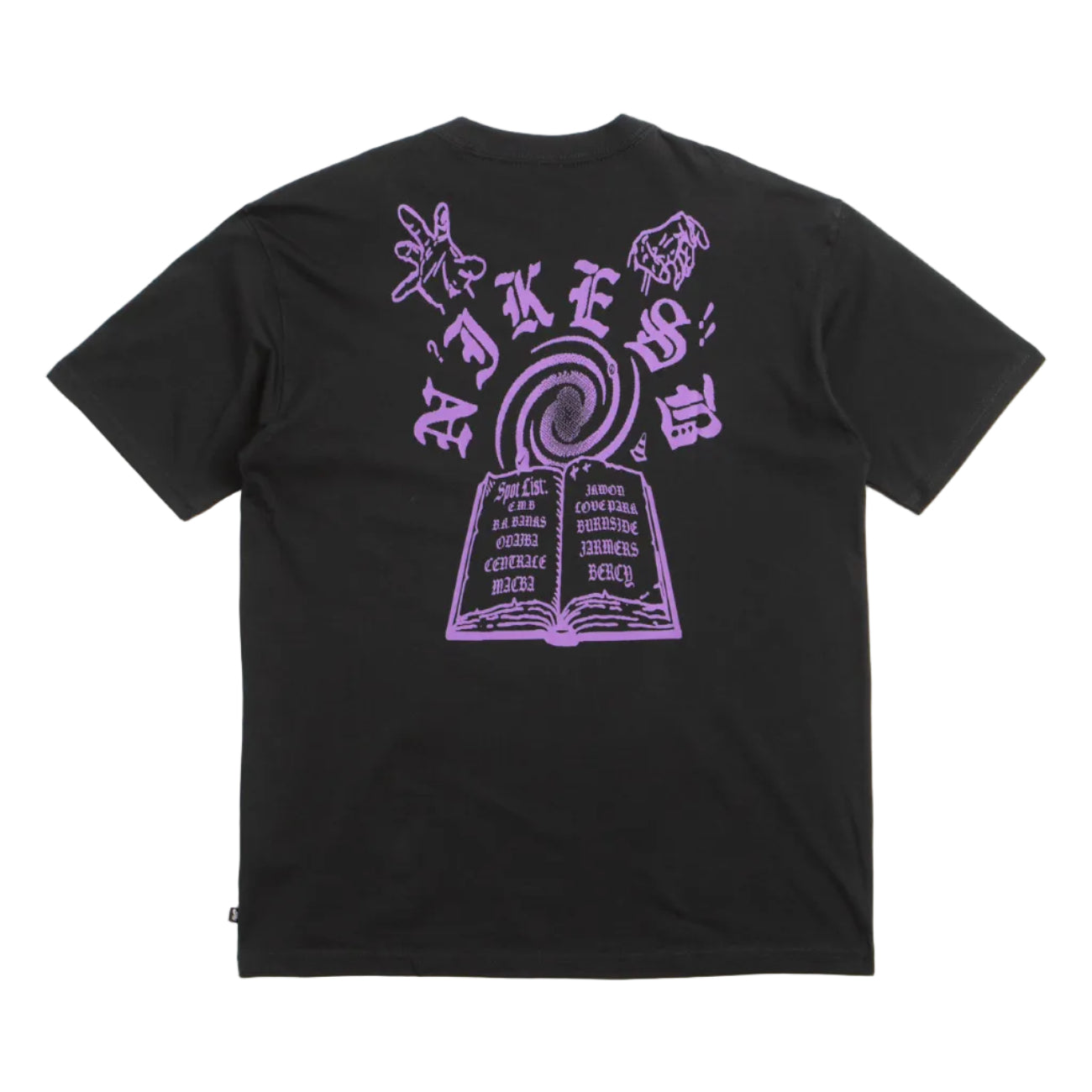 CAMISETA NIKE SB SKATE SPOTS BLACK