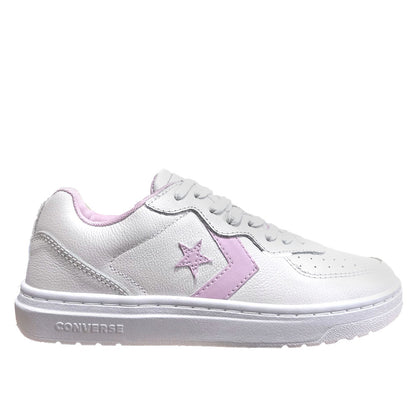 TÊNIS CONVERSE RIVAL V2 BRANCO/LILAS CLARO/BRANCO