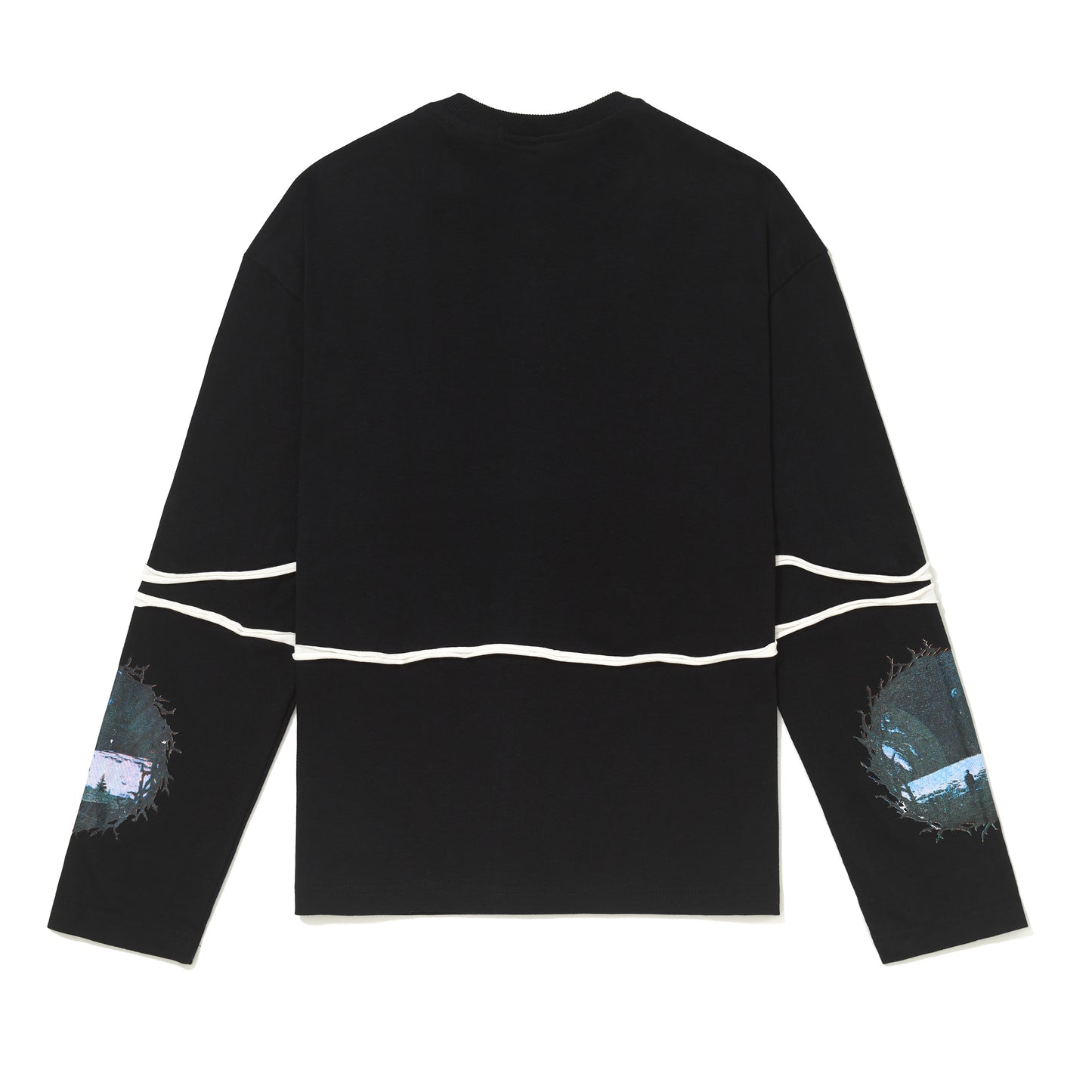CAMISETA QC HIGH LS RINGS BLACK