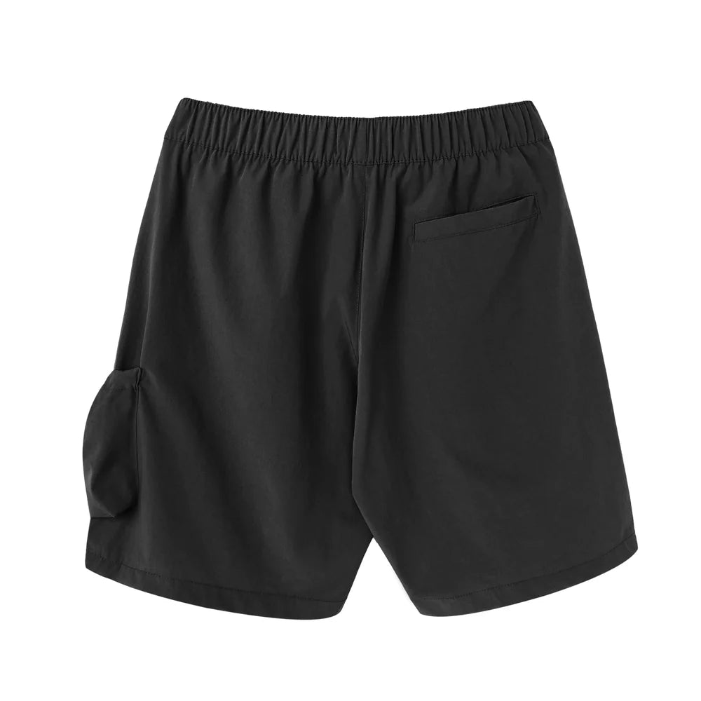 SHORTS HIGH RIPSTOP CAMPING BLACK
