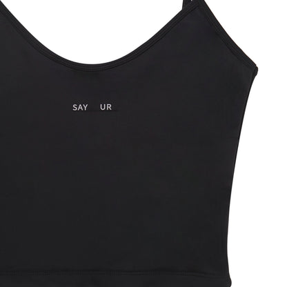TANK TOP SAYUR BASIC BLACK