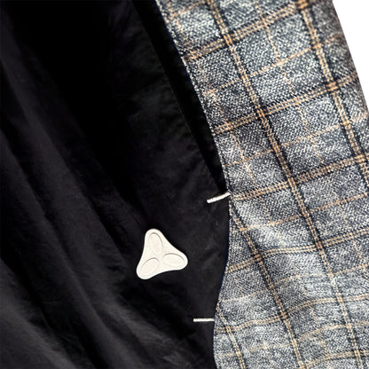 SHORTS ELO EM COMUM FLANNEL PRETO