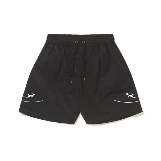 SHORT BARRA CREW B GARÇA PRETO