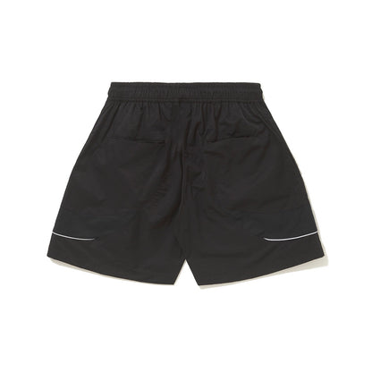 SHORT BARRA CREW B GARÇA PRETO