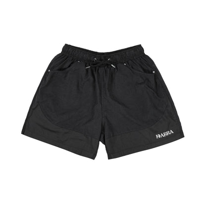 SHORTS BARRA CREW ESPORTIVO LEVE PRETO