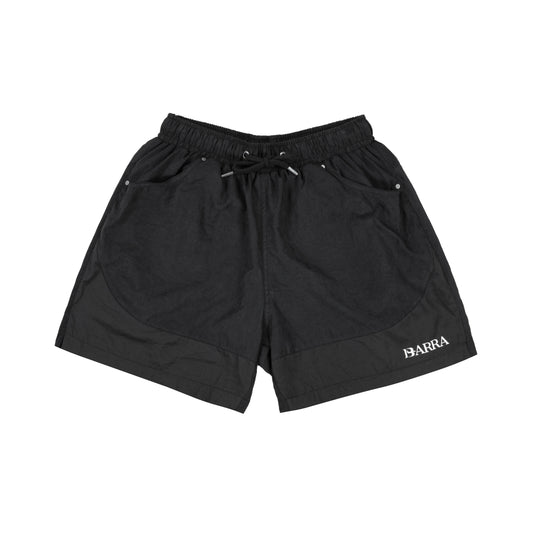 SHORTS BARRA CREW ESPORTIVO LEVE PRETO