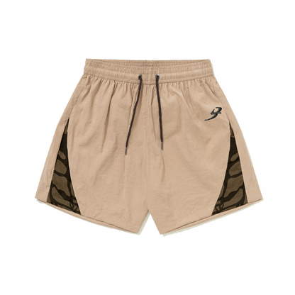 SHORTS BARRA CREW RAIZES BEGE