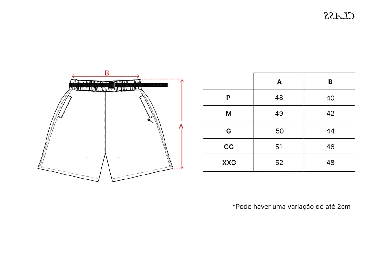SHORTS CLASS PIPA BROWN