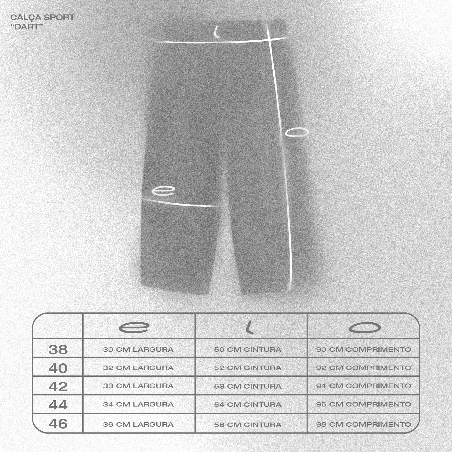 CALÇA ELO EM COMUM SPORT DART VERDE