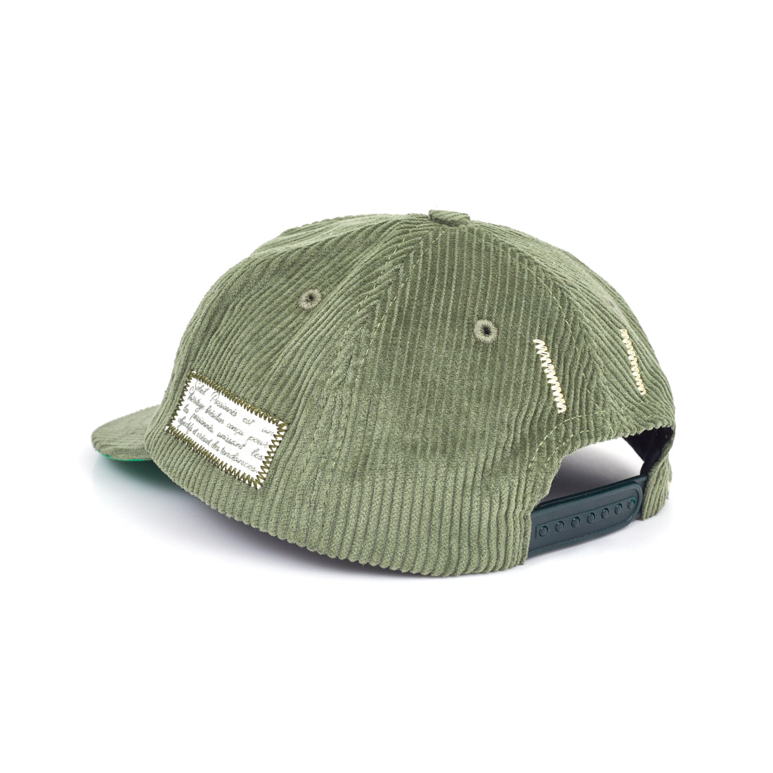BONÉ SOLEIL BIRD CORDUROY CROWN GREEN