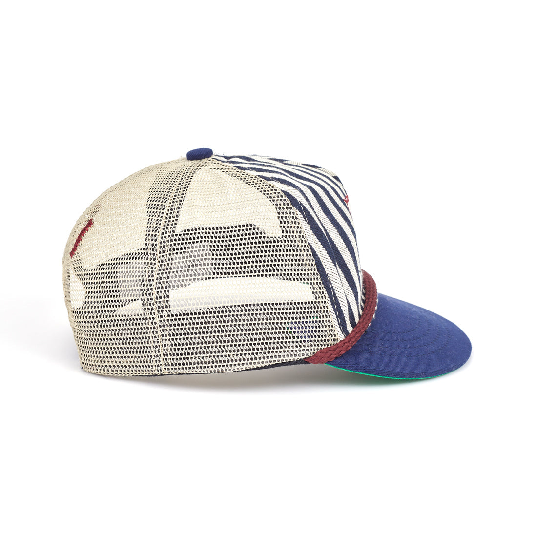 BONÉ SOLEIL ROYAL STRIPES CROWN BLUE/OFF WHITE
