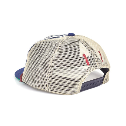BONÉ SOLEIL ROYAL STRIPES CROWN BLUE/OFF WHITE