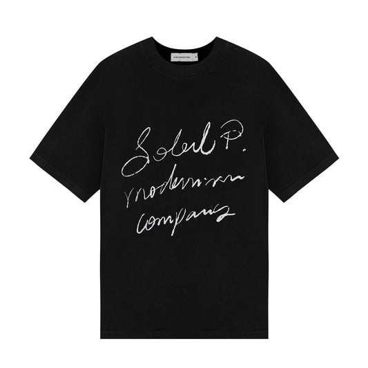 CAMISETA SOLEIL MODERNISM BLACK