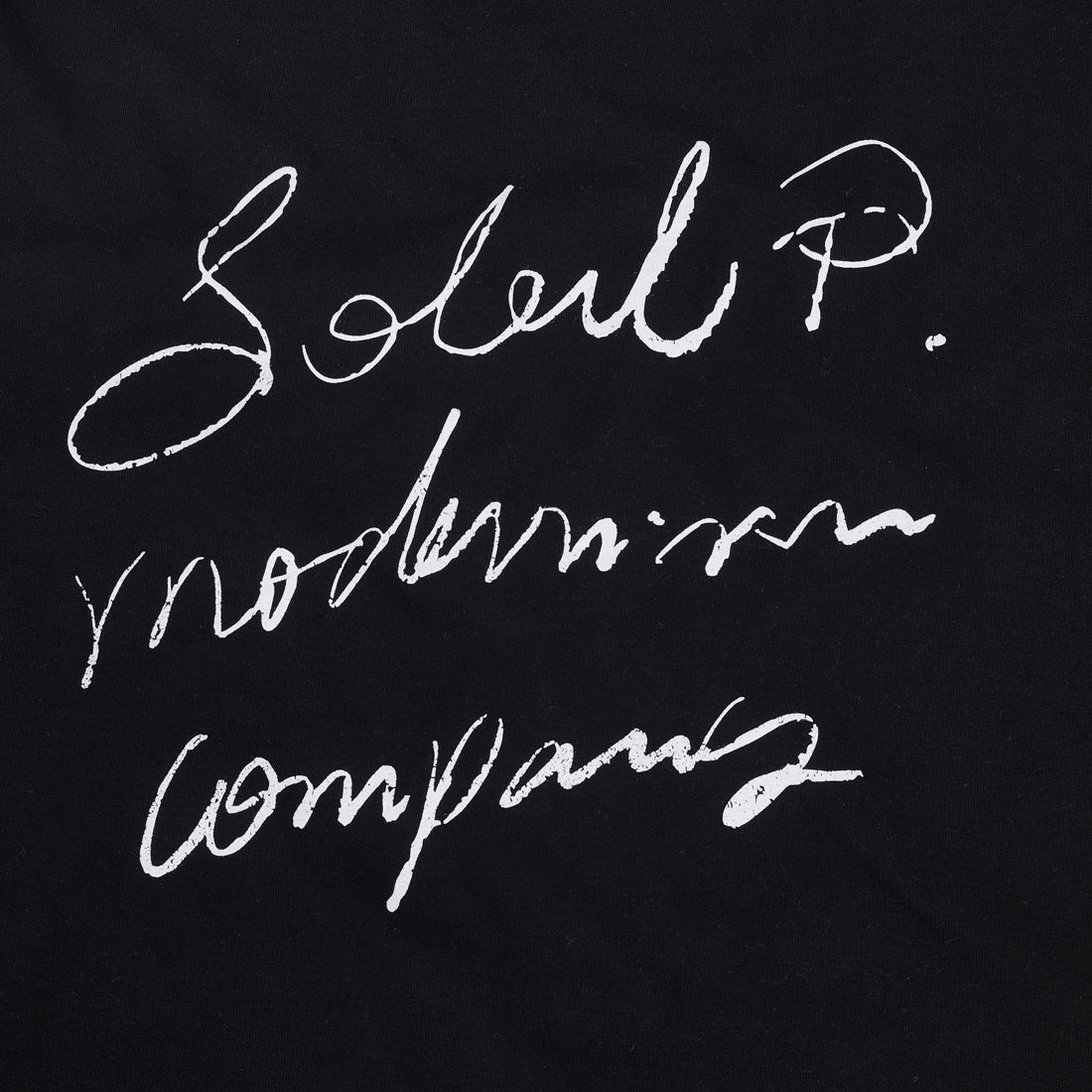CAMISETA SOLEIL MODERNISM BLACK