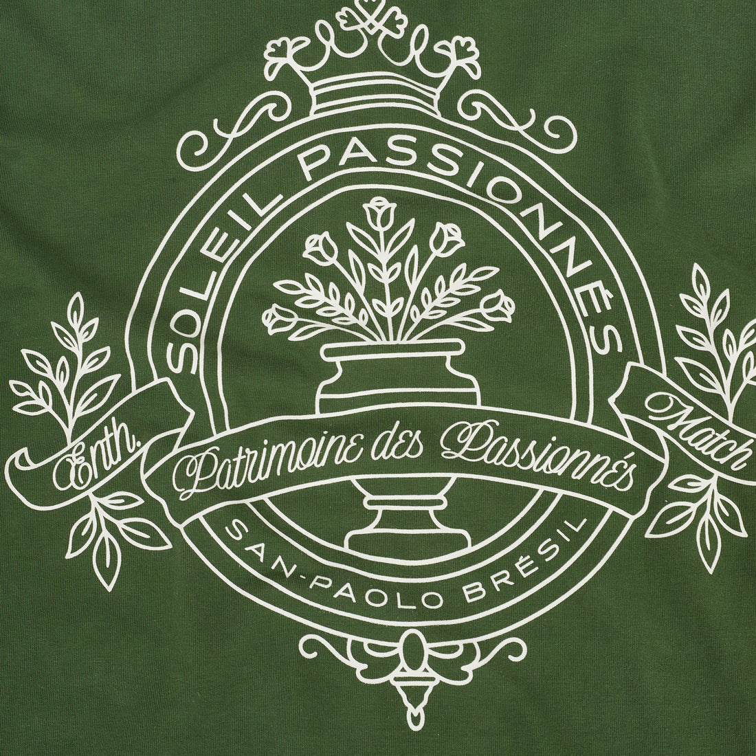 CAMISETA SOLEIL PATRIMOINE GREEN