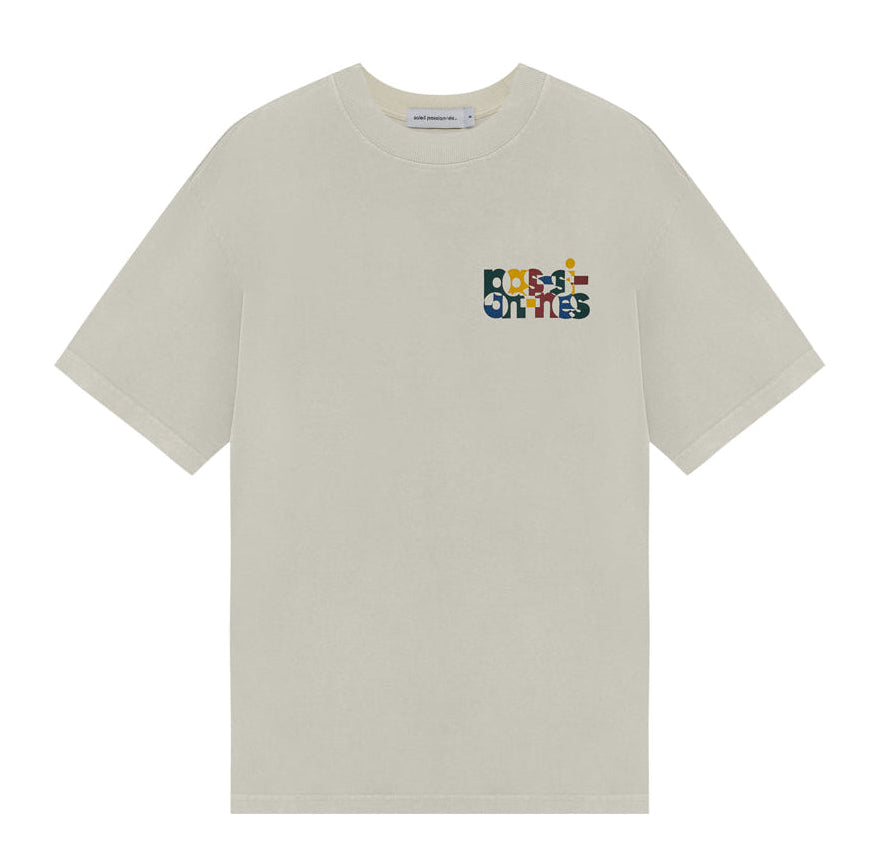 CAMISETA SOLEIL COLORS OFF WHITE