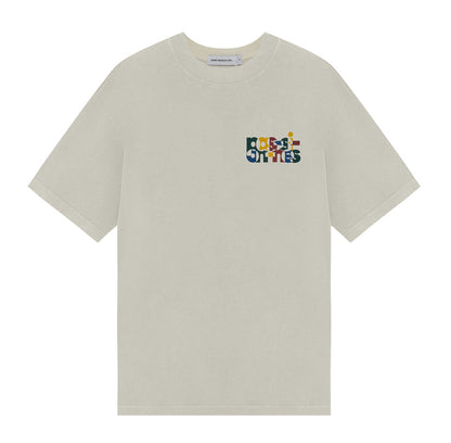 CAMISETA SOLEIL COLORS OFF WHITE