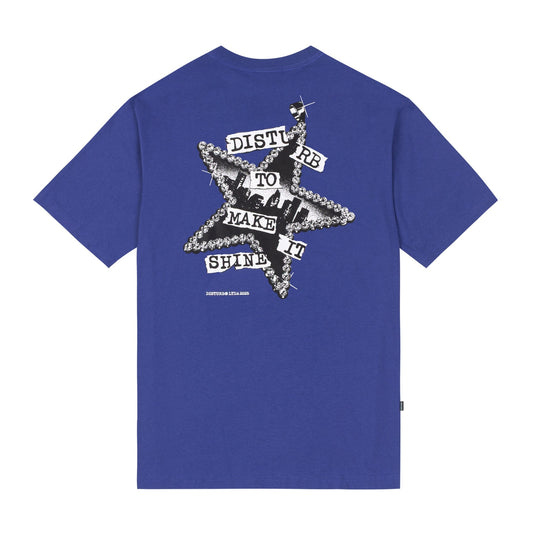 CAMISETA DISTURB SHINY BLUE