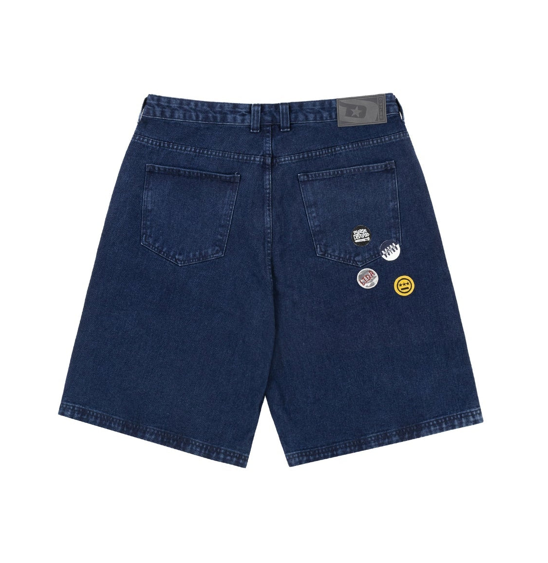 BERMUDA JEANS DISTURB PINS BLUE