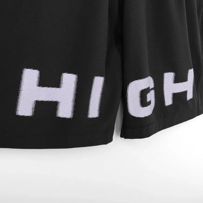 SHORTS HIGH HALFTONE BLACK