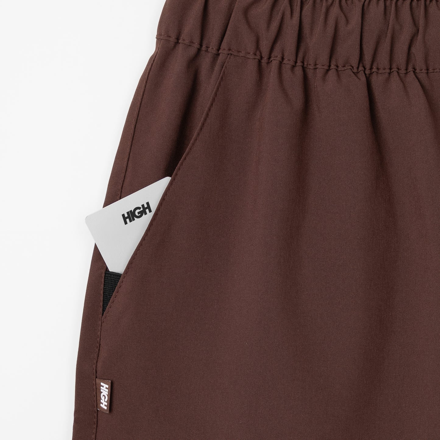 SHORTS HIGH HALFTONE BROWN