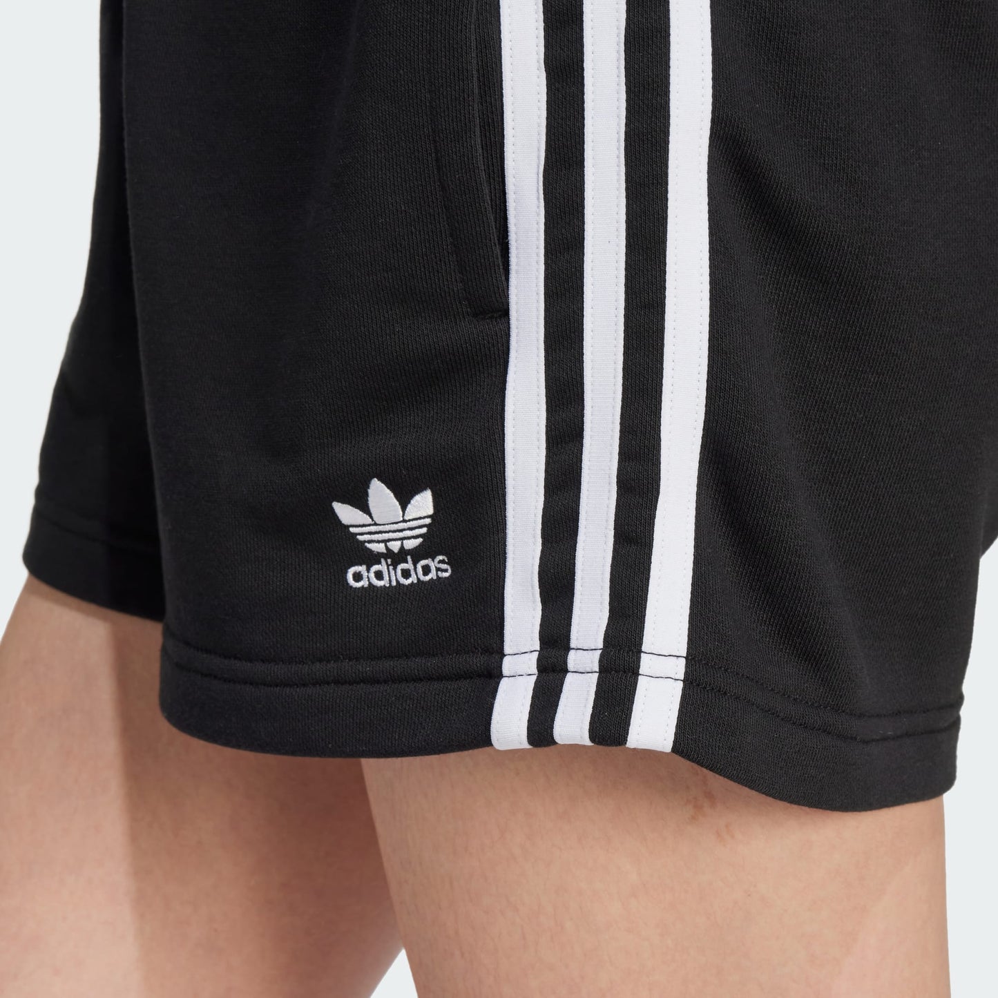 SHORTS ADIDAS 3 STRIPES FT BLACK