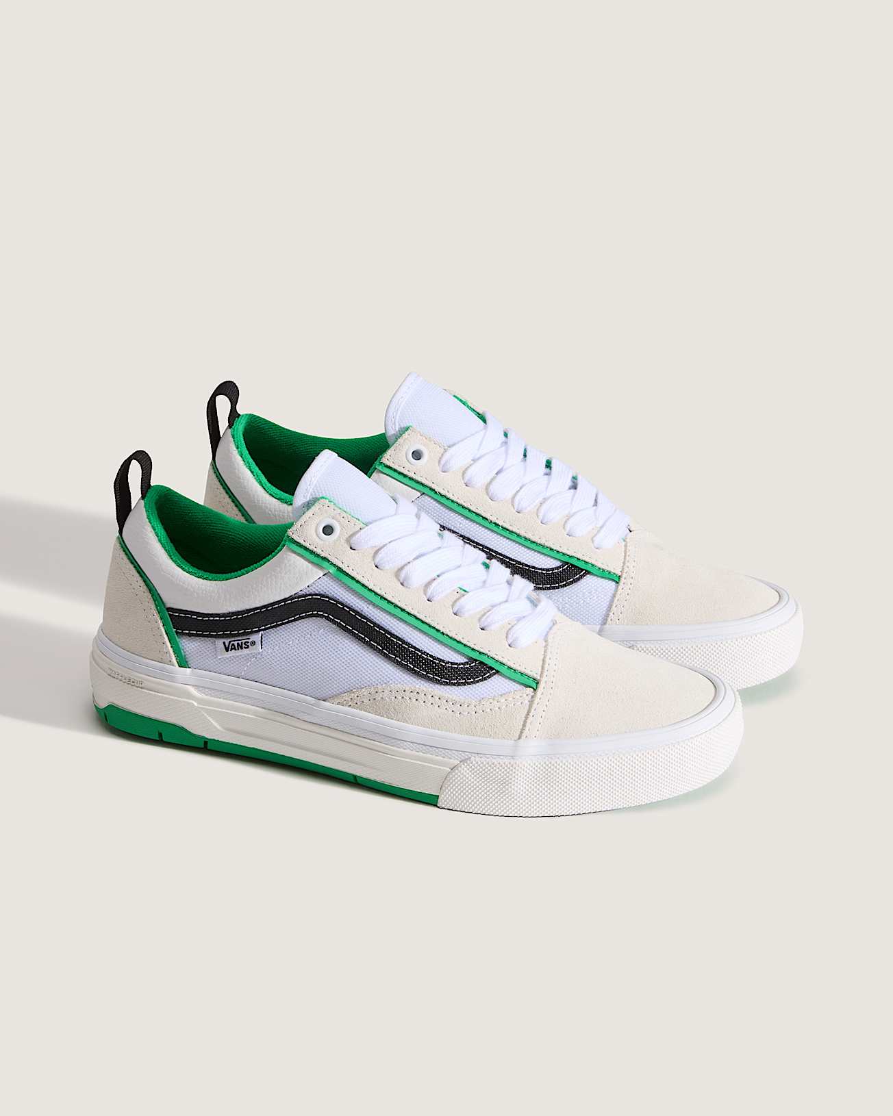 TÊNIS VANS SKATE OLD SKOOL WAFFLECUP WHITE/GREEN