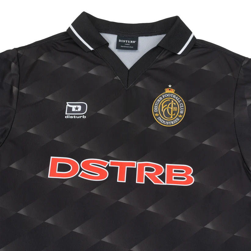 CAMISA JERSEY DISTURB FOOTBALL BLACK