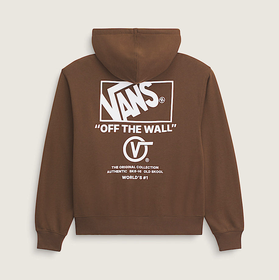 MOLETOM VANS STACKED HI VINTAGE COCOA