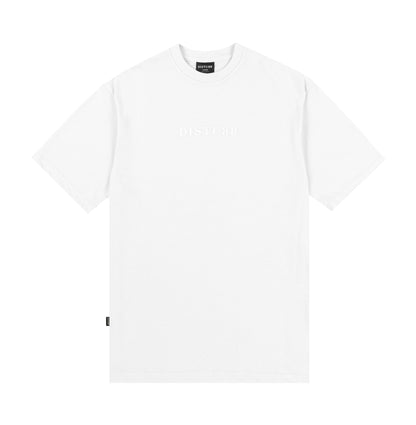 CAMISETA DISTURB CORE LOGO WHITE