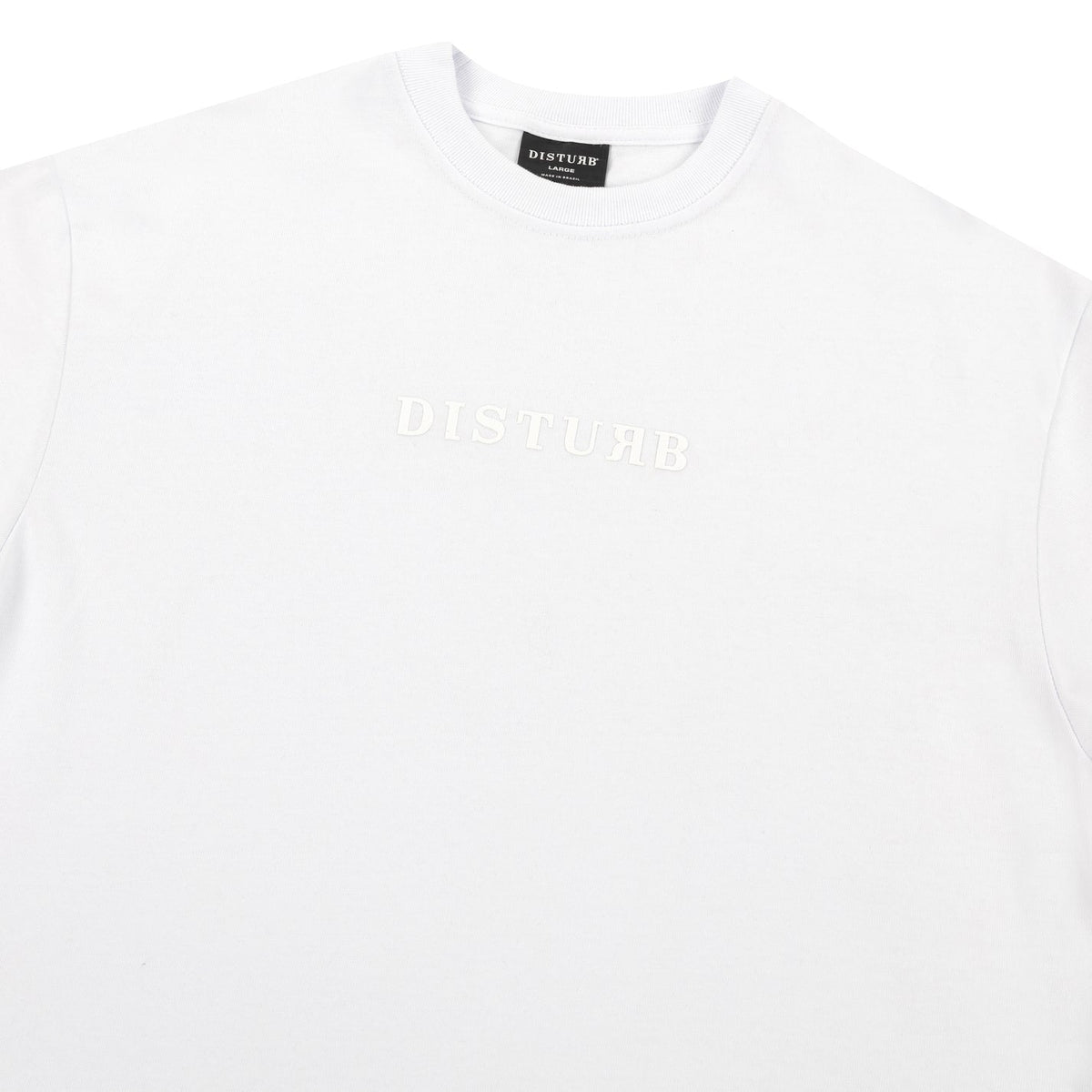 CAMISETA DISTURB CORE LOGO WHITE