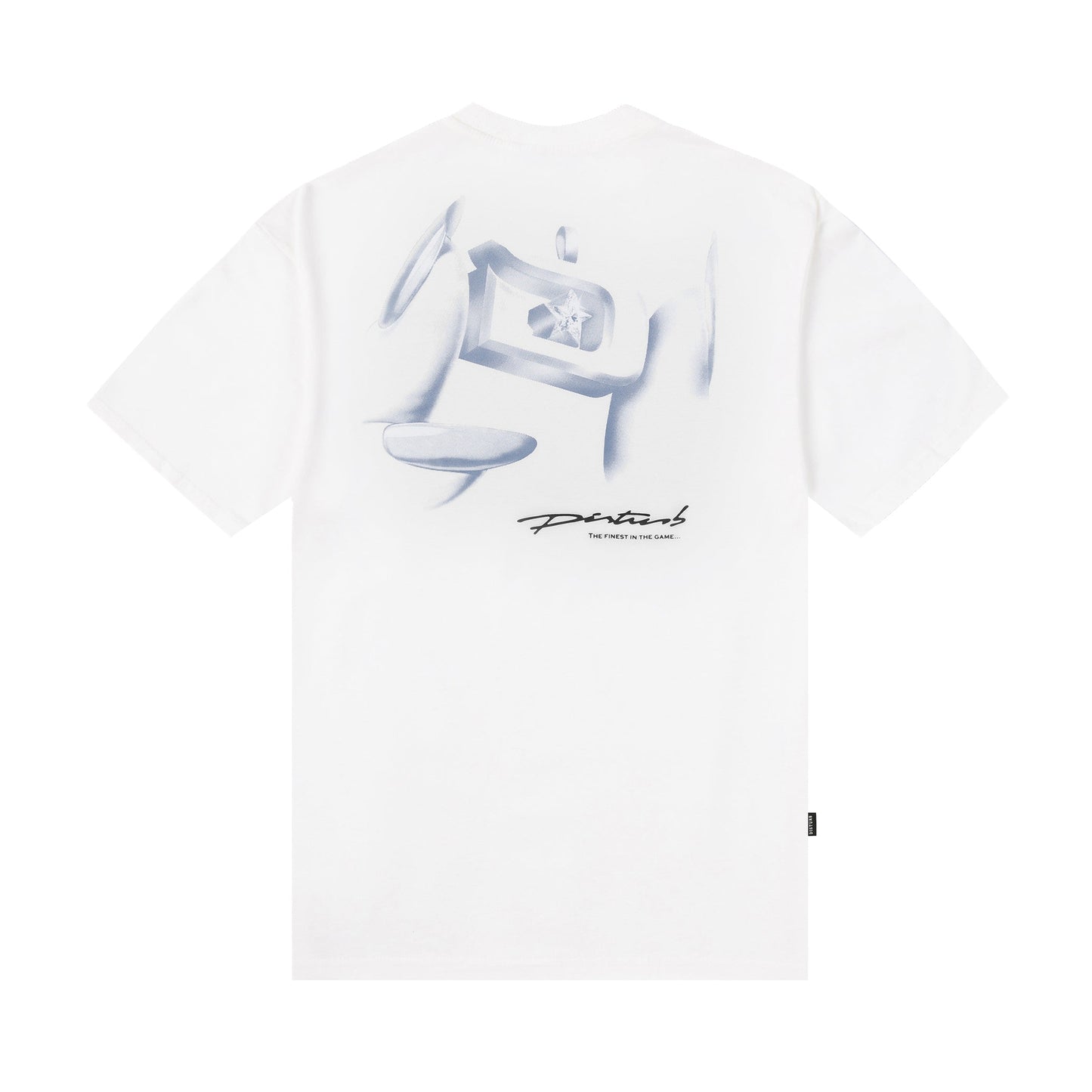 CAMISETA DISTURB GEM WHITE