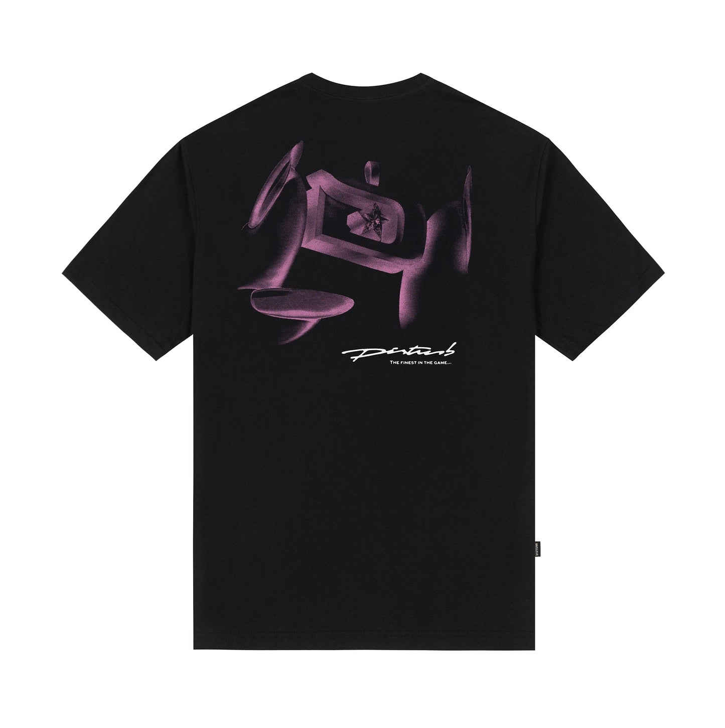 CAMISETA DISTURB GEM BLACK