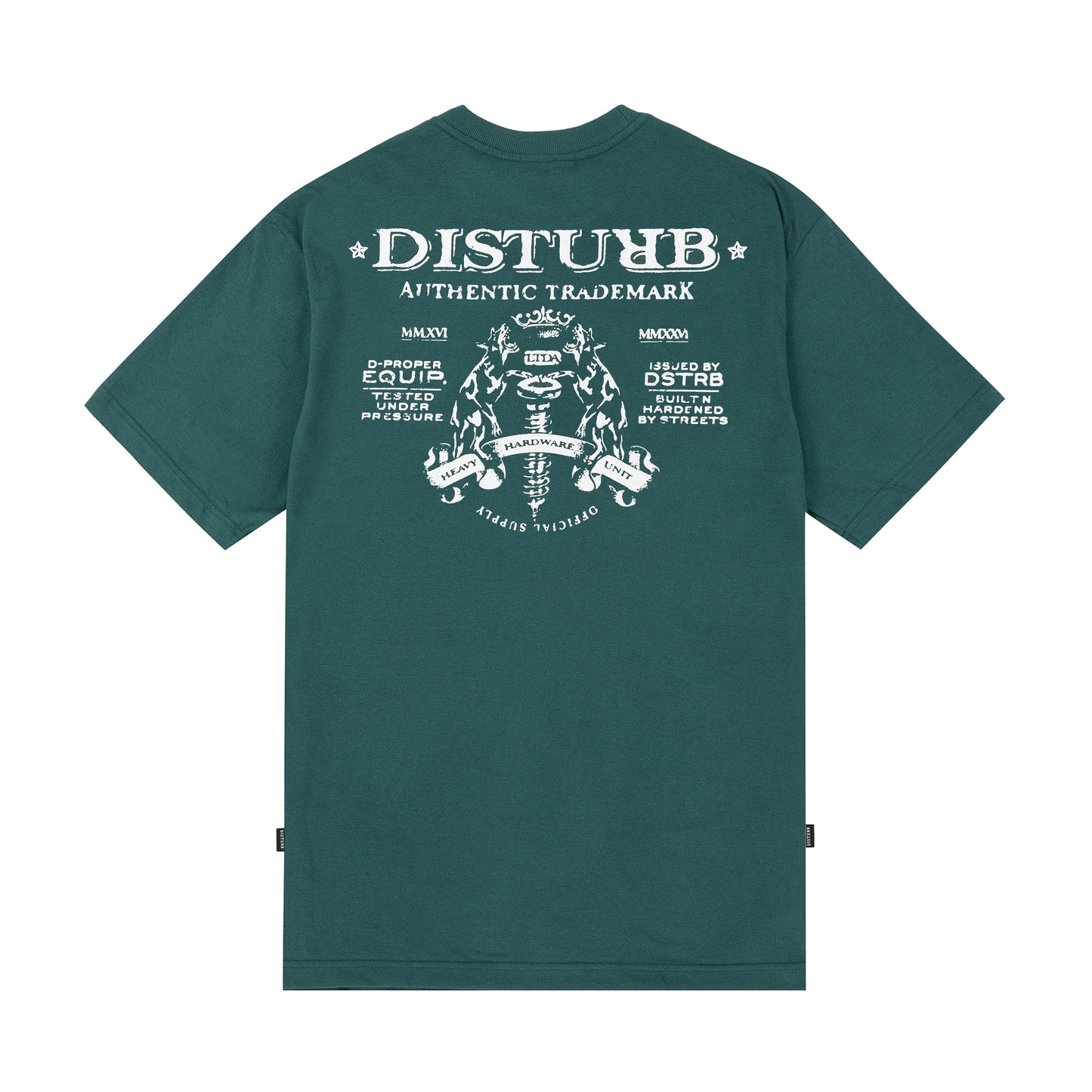 CAMISETA DISTURB HARDWARE UNIT GREEN