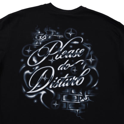 CAMISETA DISTURB AIRBRUSH BLACK