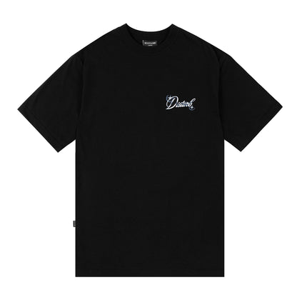 CAMISETA DISTURB AIRBRUSH BLACK