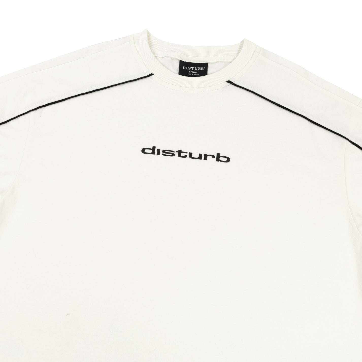 CAMISETA DISTURB ATHLETIC OFF WHITE