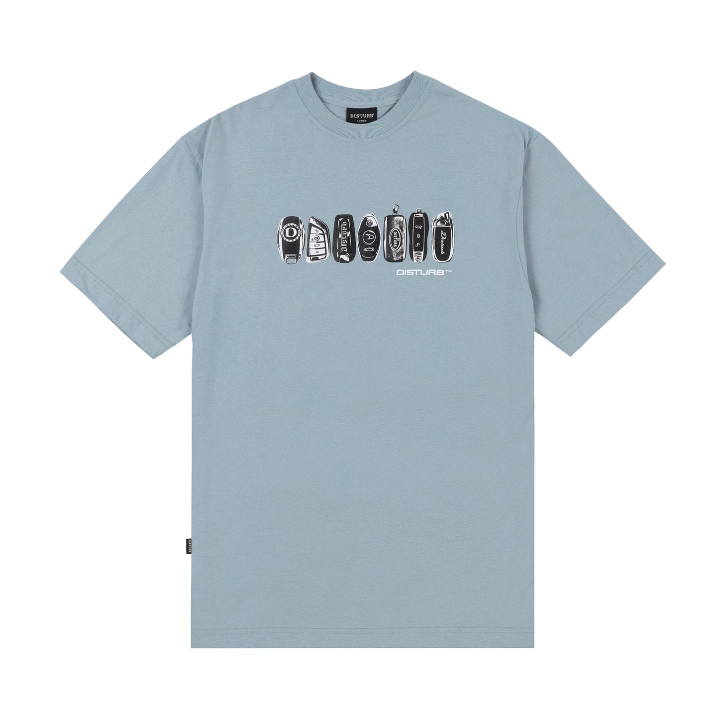 CAMISETA DISTURB D RIDIN BLUE