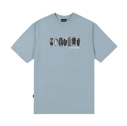 CAMISETA DISTURB D RIDIN BLUE
