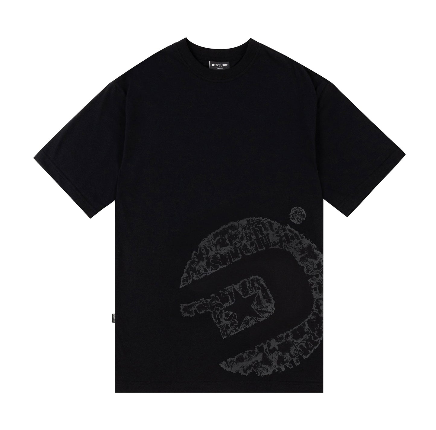 CAMISETA DISTURB SIDE DSTAR BLACK