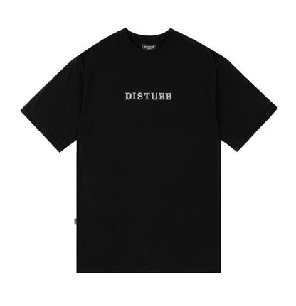 CAMISETA DISTURB STUDDED LOGO BLACK