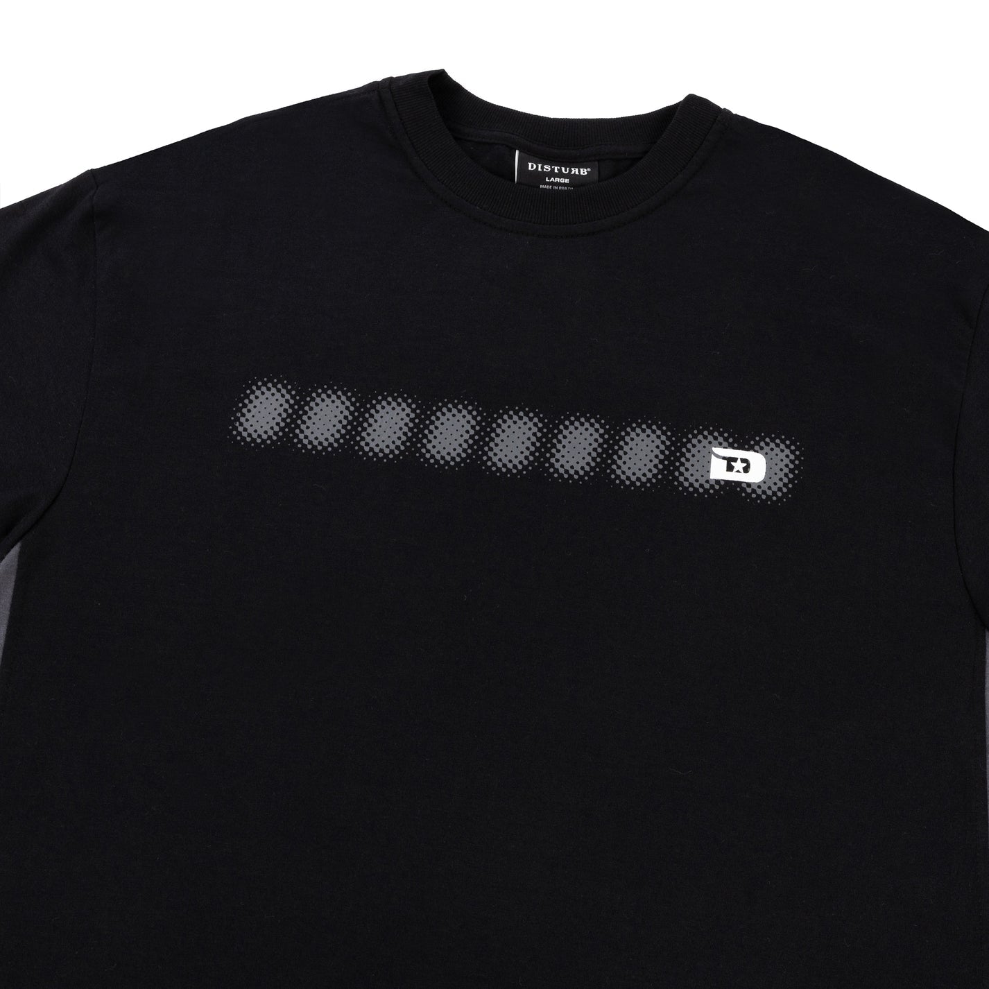 CAMISETA DISTURB TRAINING BLACK